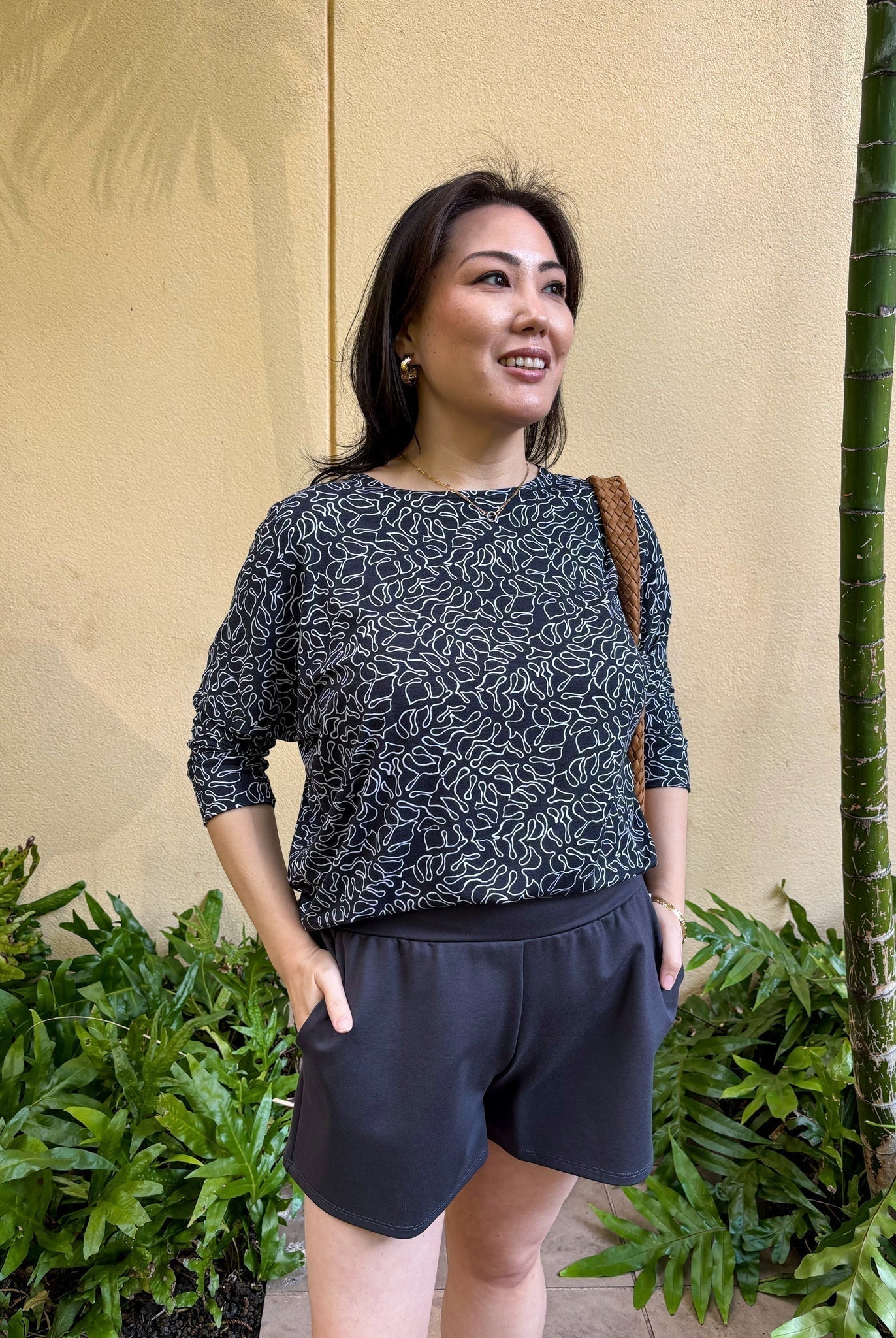 Style the Charcoal Ponte: Comfort Meets Chic