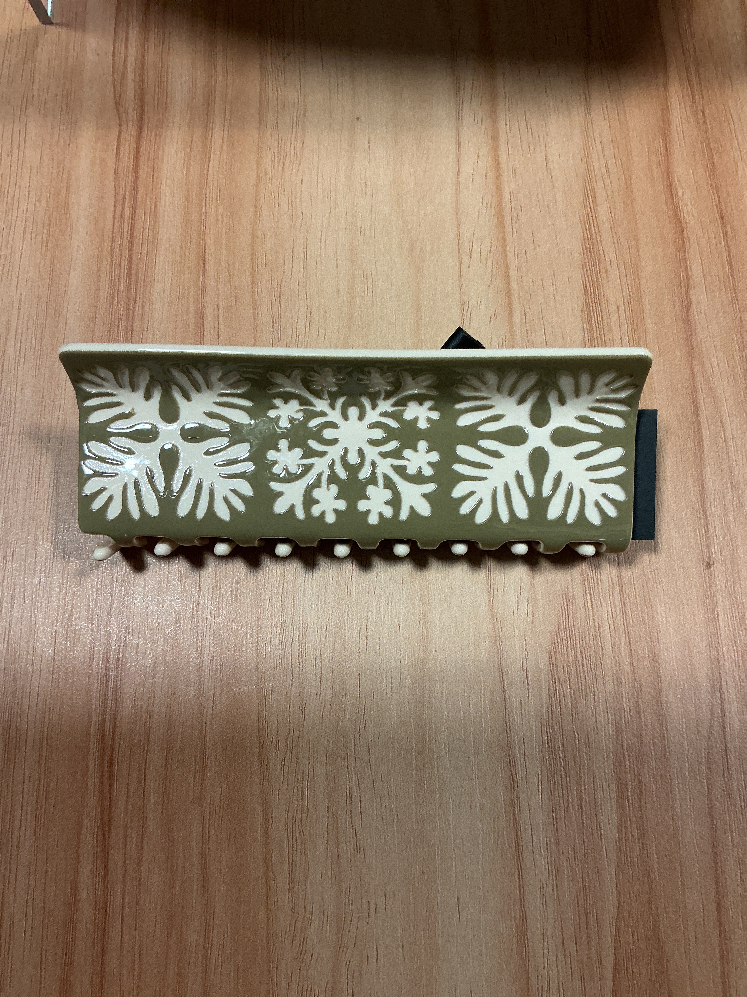 Coopmonsters Hair Clip: Da Tree Quilt Taupe - always a.line