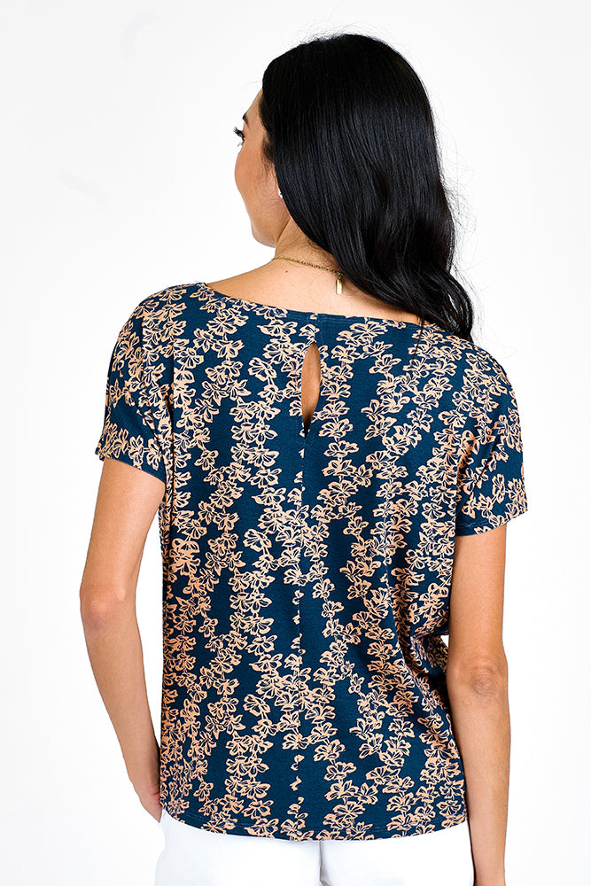 Slit Back Tee - always a.line