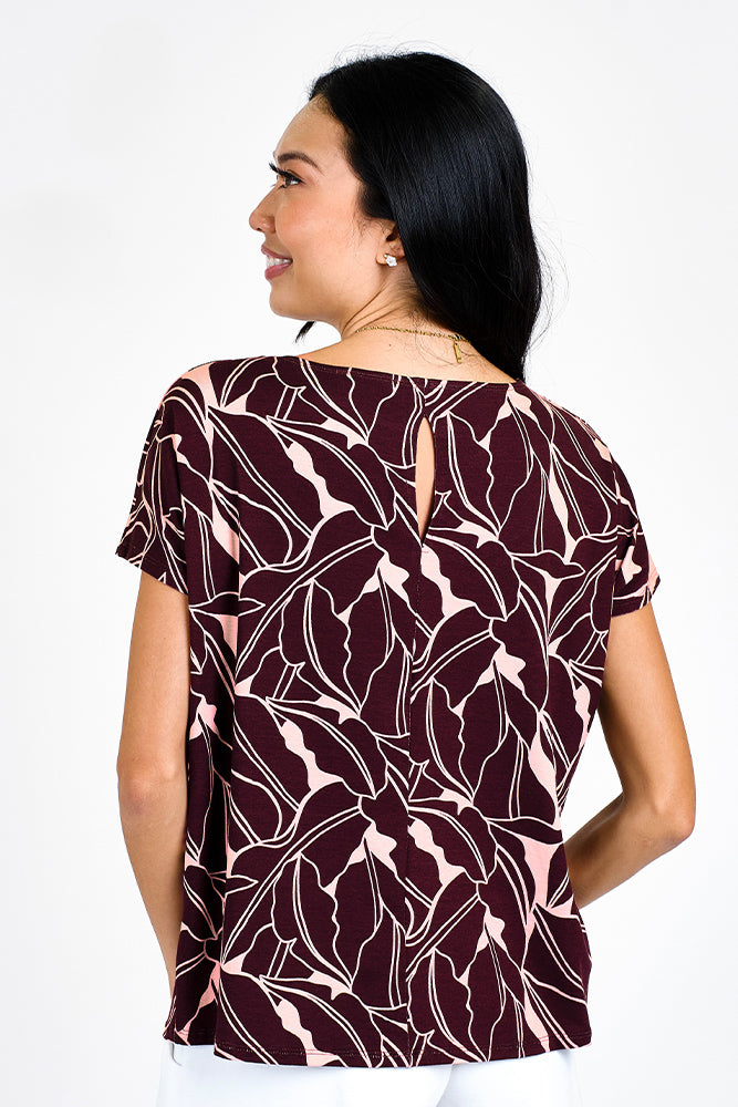 Slit Back Tee - always a.line