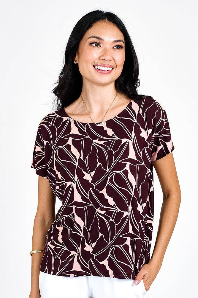 Slit Back Tee - always a.line