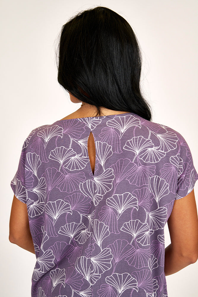 Slit Back Tee - always a.line