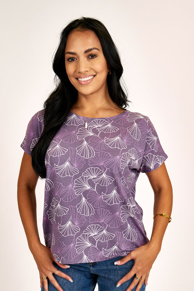 Slit Back Tee - always a.line