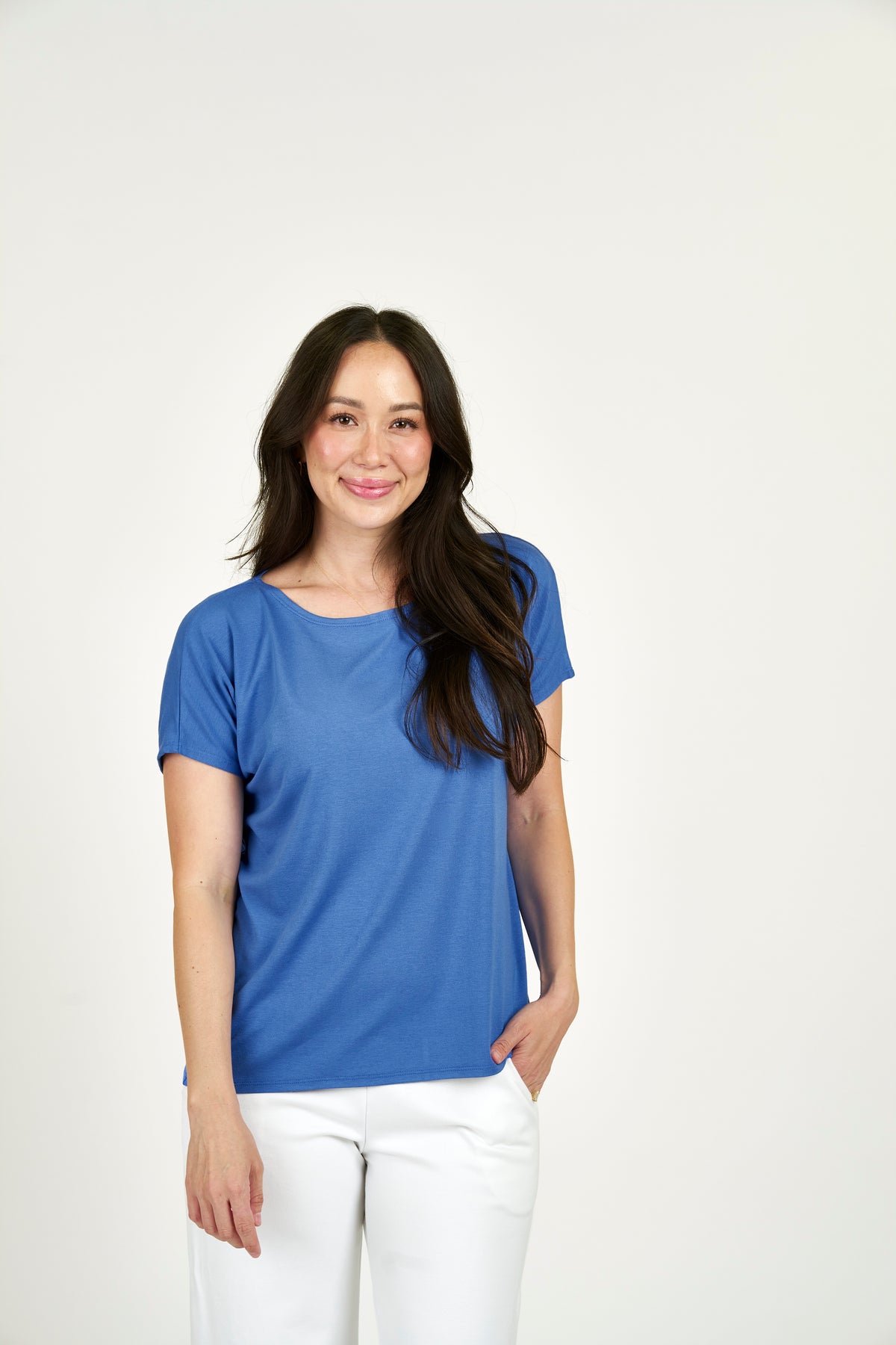 Slit Back Tee - FINAL SALE - always a.line