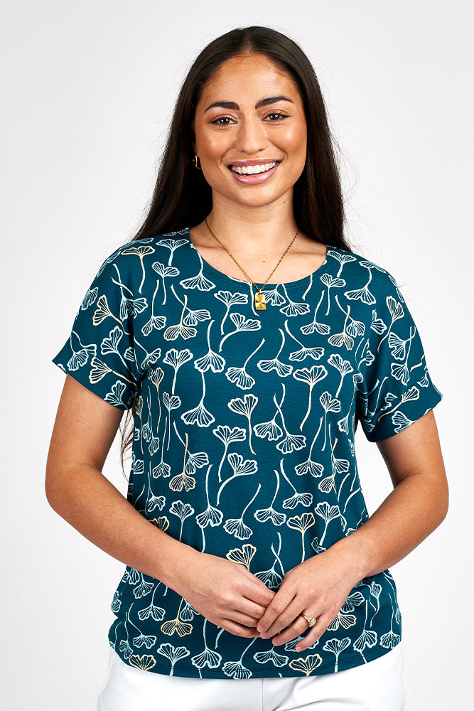 Cuffed Tee - always a.line