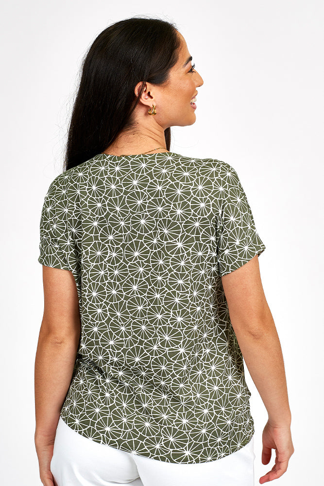 Cuffed Tee - always a.line