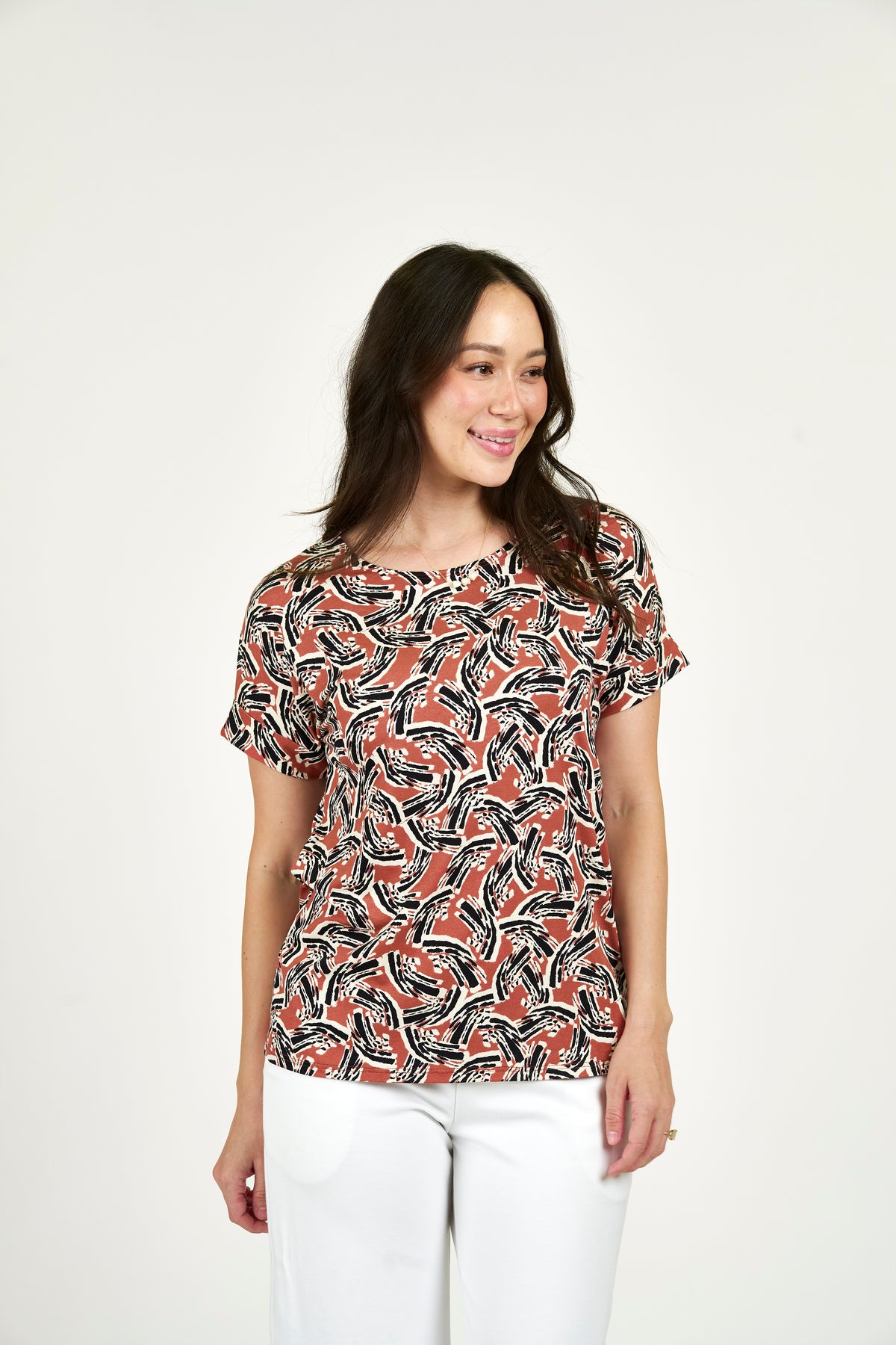 Cuffed Tee - FINAL SALE - always a.line