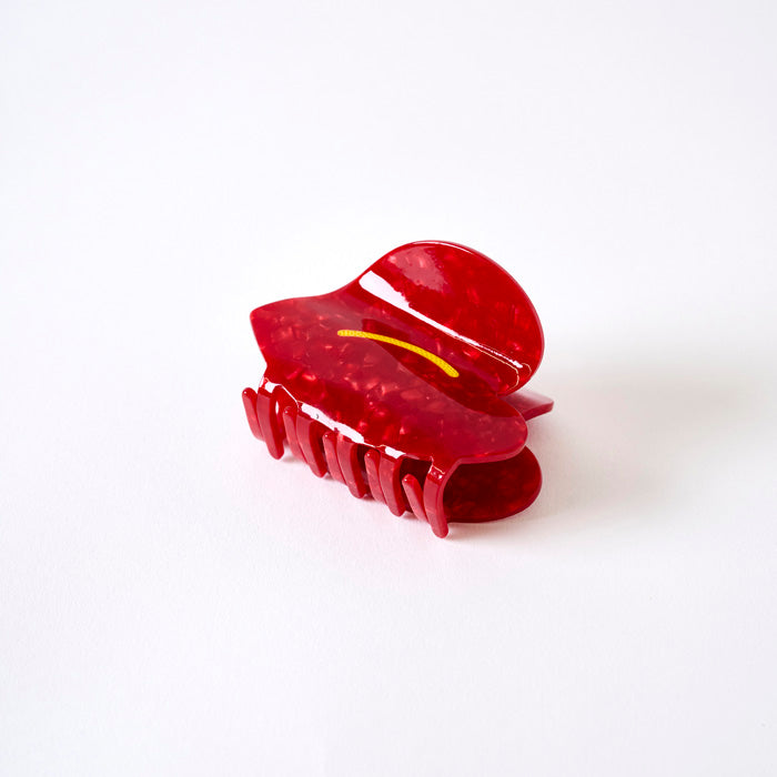 Coopmonsters Hair Clip: Mini Red Anthurium - always a.line