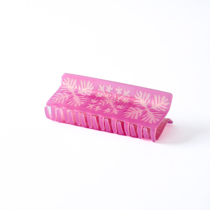 Coopmonsters Hair Clip: Da Tree Quilt Pink - always a.line