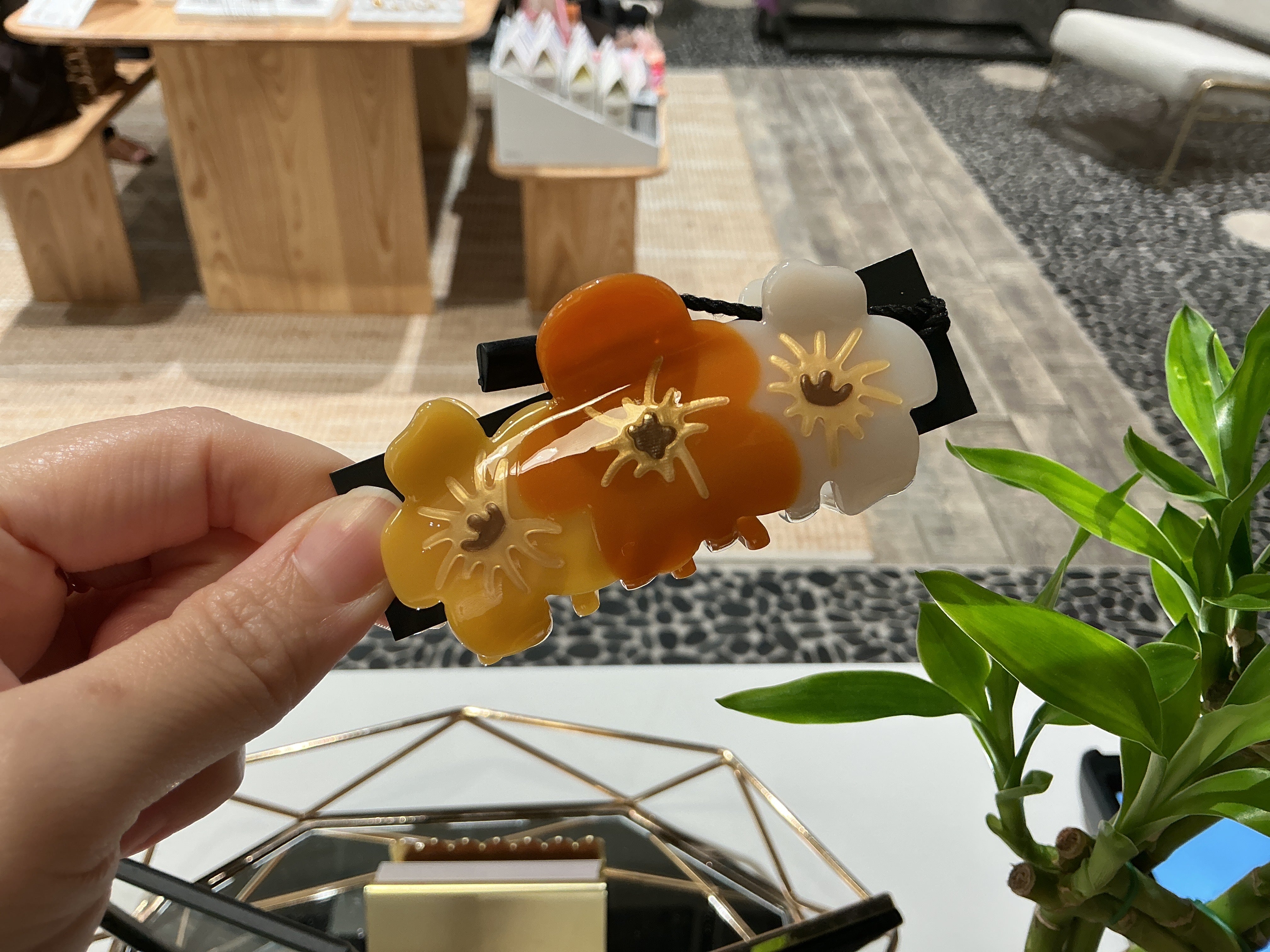 Coopmonsters Hair Clip: Mini Trio Puakenikeni - always a.line