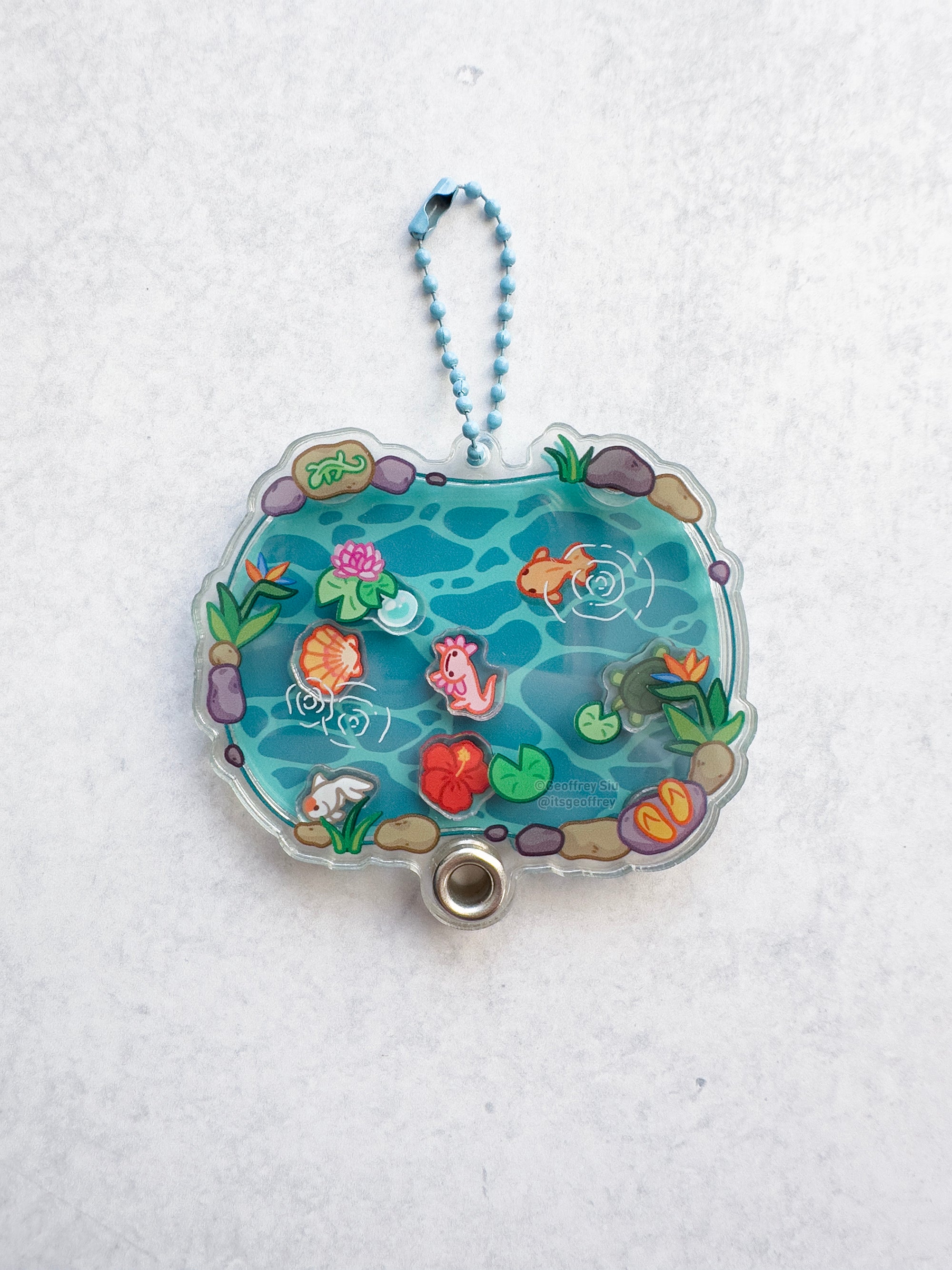 GS Pond Paina Shaker Keychain – Always A.Line