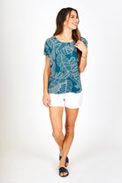 Slit Back Tee - always a.line
