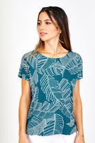 Slit Back Tee - always a.line