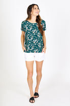 Slit Back Tee - always a.line
