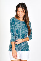 3/4 Sleeve Trapeze Top - always a.line