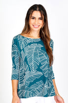 3/4 Sleeve Trapeze Top - always a.line