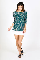 3/4 Sleeve Trapeze Top - always a.line