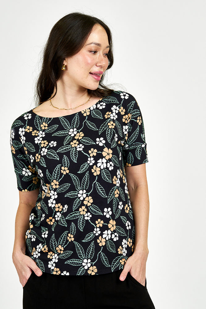 Boat Neck Tee - always a.line