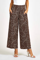 Wide Leg Ankle Pant - always a.line