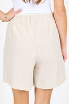 High Rise Woven Shorts - always a.line