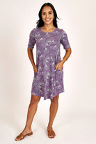 Elbow Sleeve Dress - always a.line