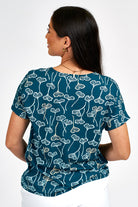 Cuffed Tee - always a.line
