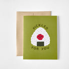 Good Egg Umeboshi Greeting Card - always a.line