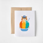 Good Egg Shave Ice Shiba Greeting Card - always a.line